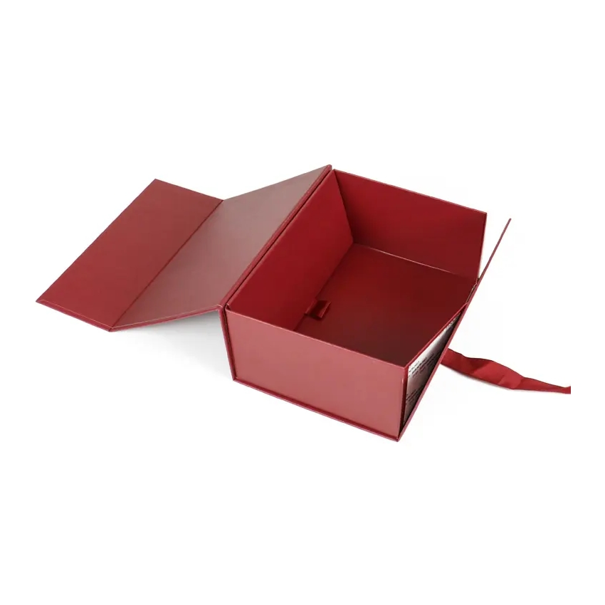 Elegant Recyclable Cardboard Box Skincare Folding Paper Box for Holiday Gifts