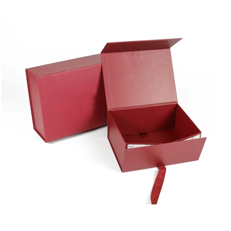 Elegant Recyclable Cardboard Box Skincare Folding Paper Box for Holiday Gifts