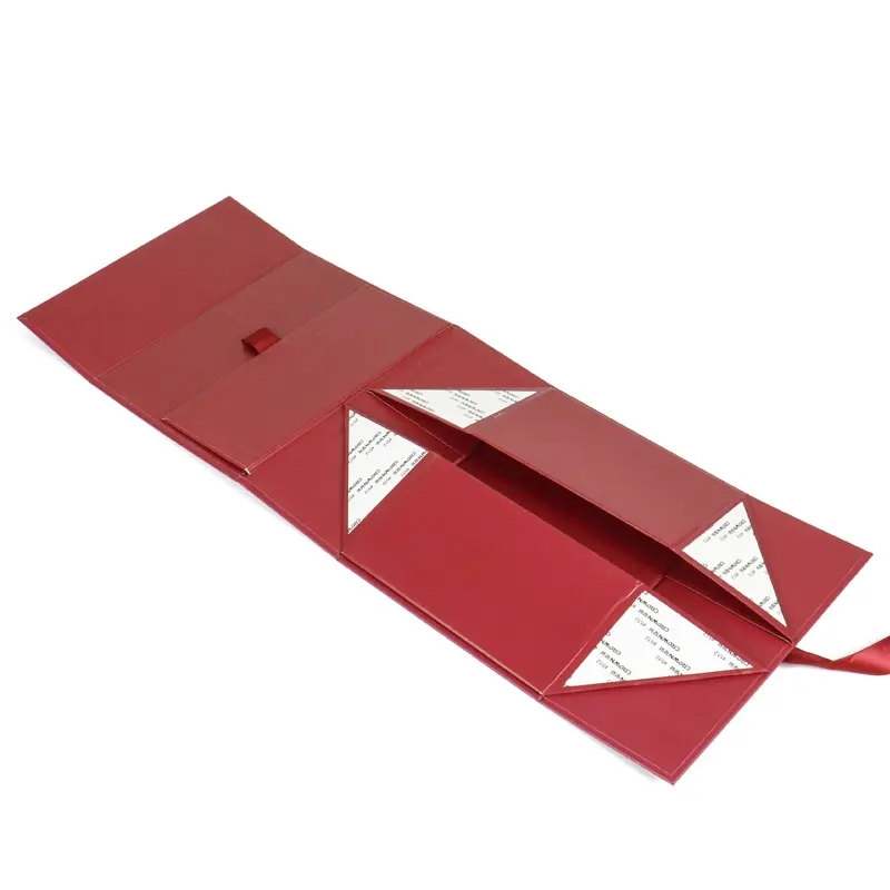 Elegant Recyclable Cardboard Box Skincare Folding Paper Box for Holiday Gifts