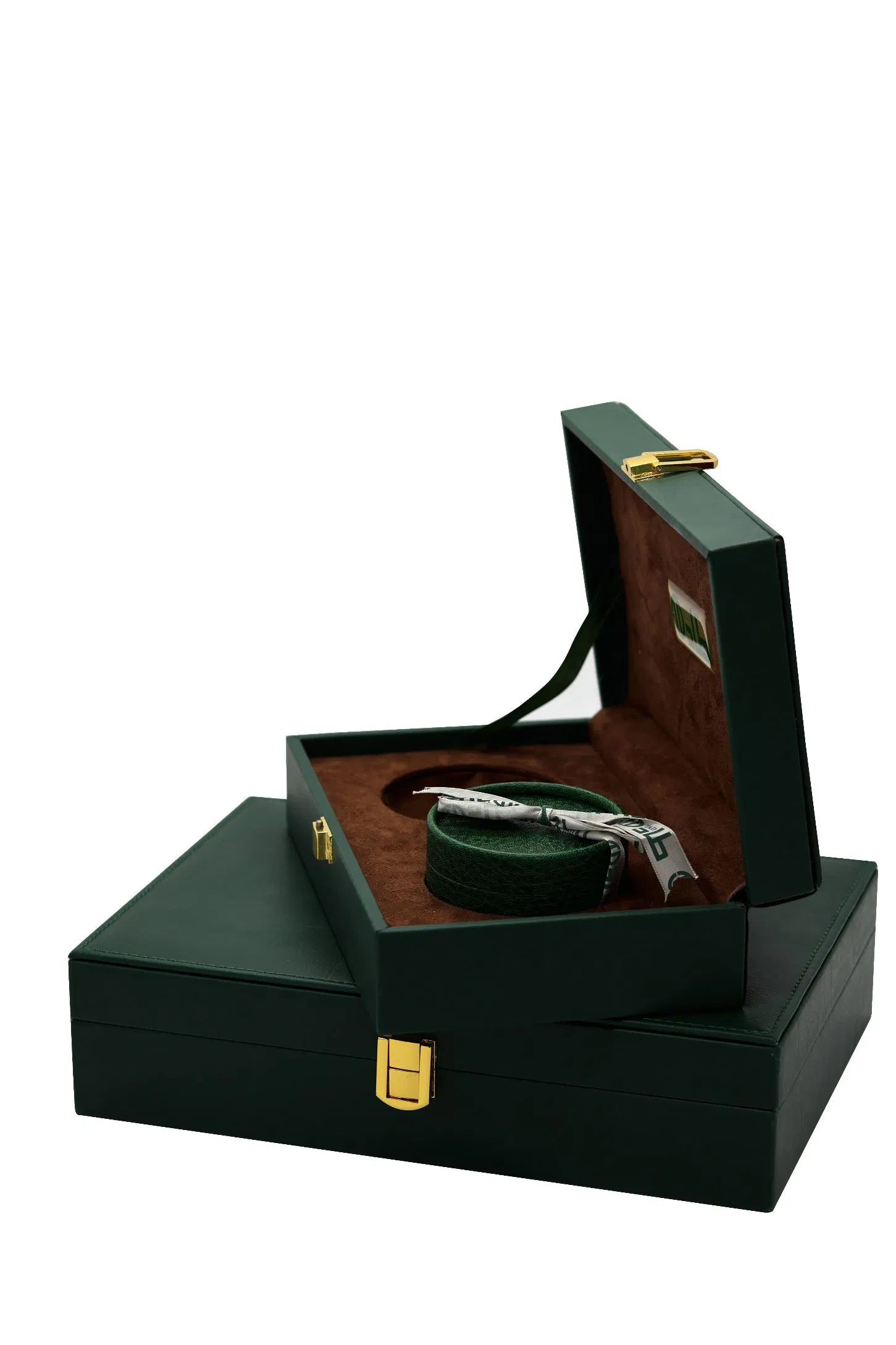 Customized Simple PU Leather Wrapped Gift Set Perfume Box