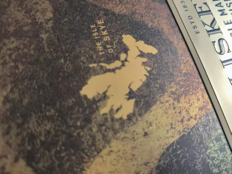 Printing detail and matte finish