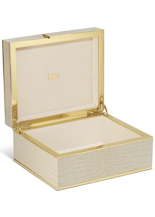 Customized Luxury Packaging Box Leather Perfume Box Skin Care Product Box