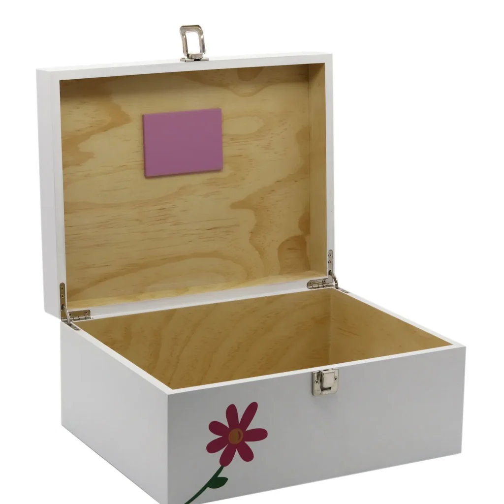 Custom Printing Design Wooden Packaging Children Toy Storage Gift Box
