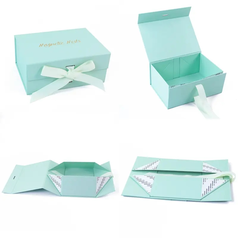 Eco-Friendly Luxury Foldable Packaging Box for Clothing and Shoes