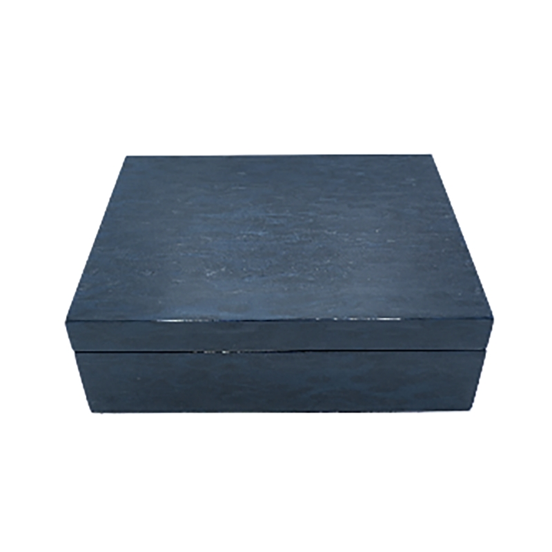 Elegant Custom Handmade Wooden Jewelry Box with Mirror Flip Cover