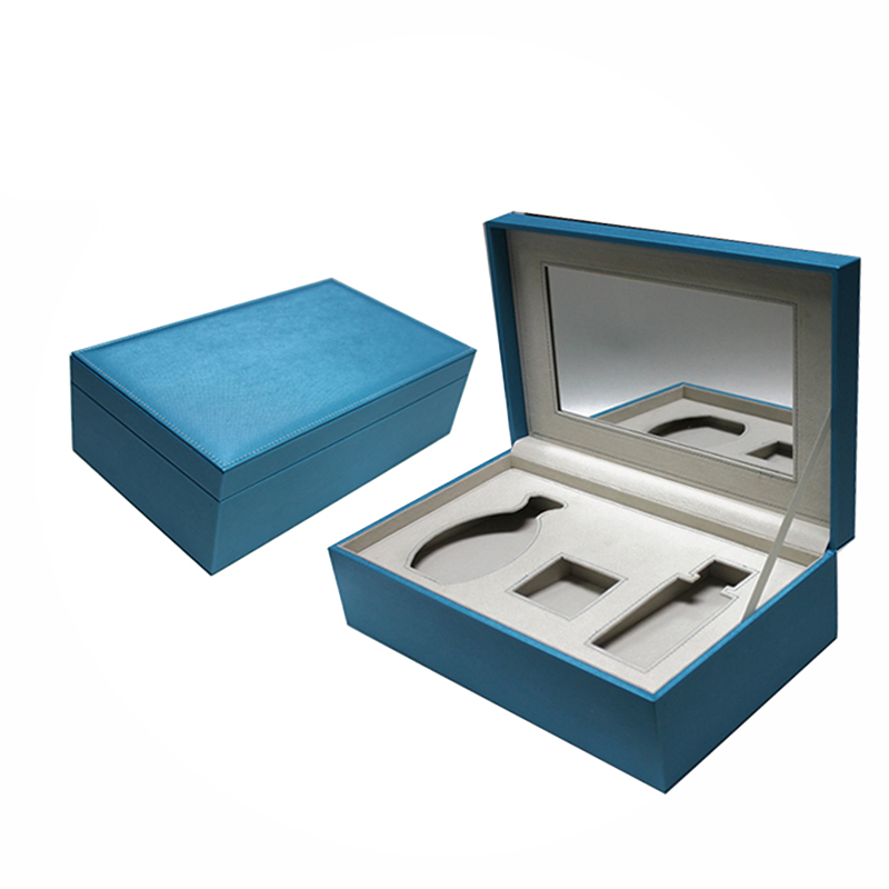 Customized New Design PU Leather Gift Perfume Storage Box