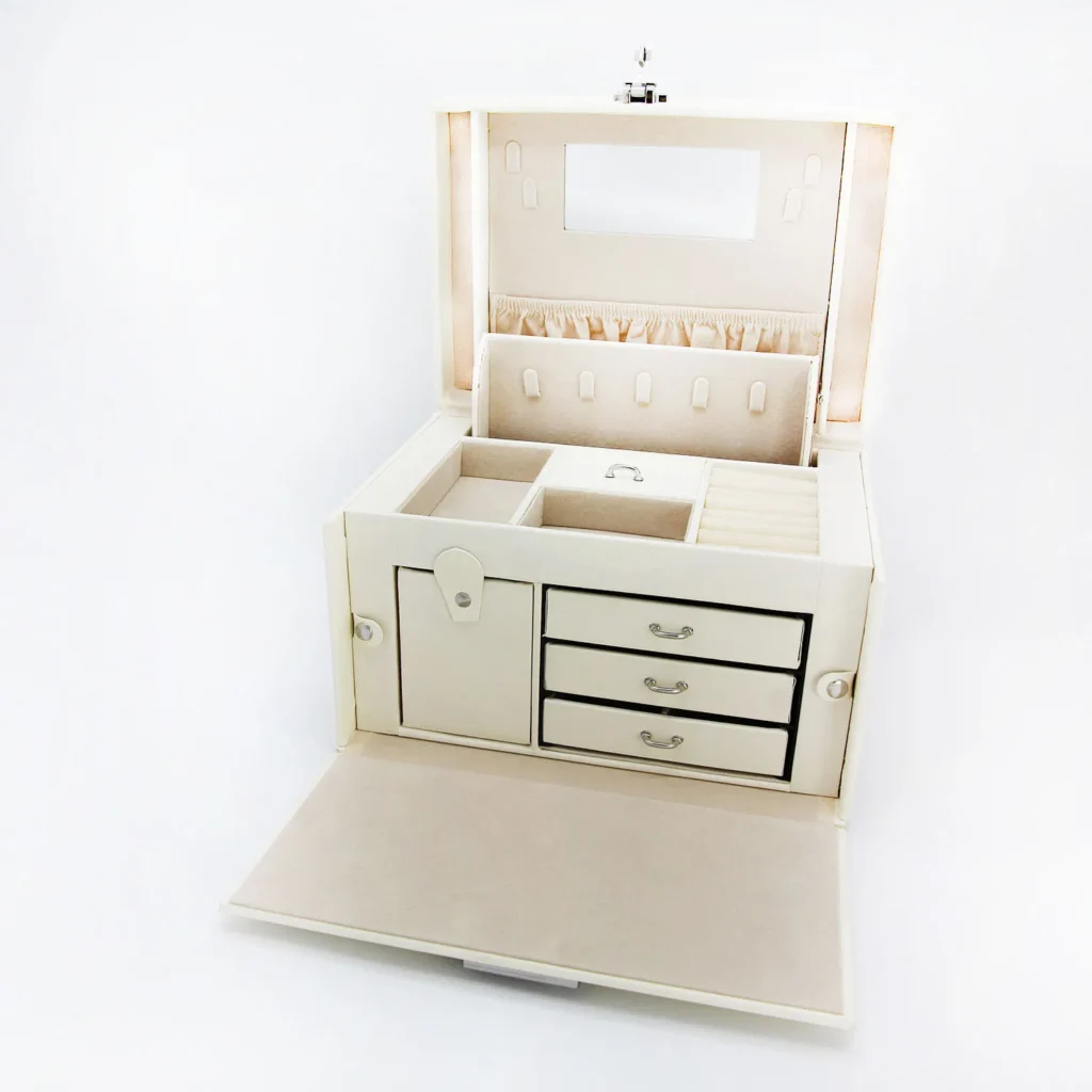 Custom Design Novel Leather Packaging Boxes Luxury Jewelry Gift Box