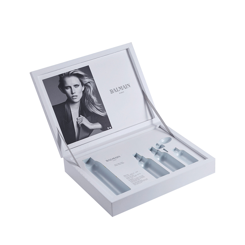 Custom Luxury Paper White Color Storage Box Perfume Packaging Gift Box