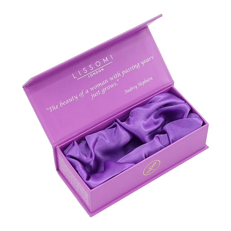 Custom Classic Paper Gift Box Packaging Magnetic Cosmetic Skincare Perfume Box