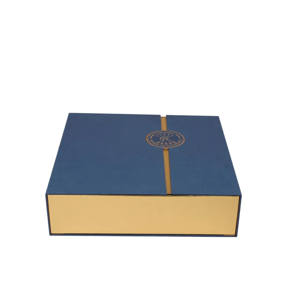 Custom New Design Paper Double Bottle Wine Gift Box Wine Accessories Packaging Box