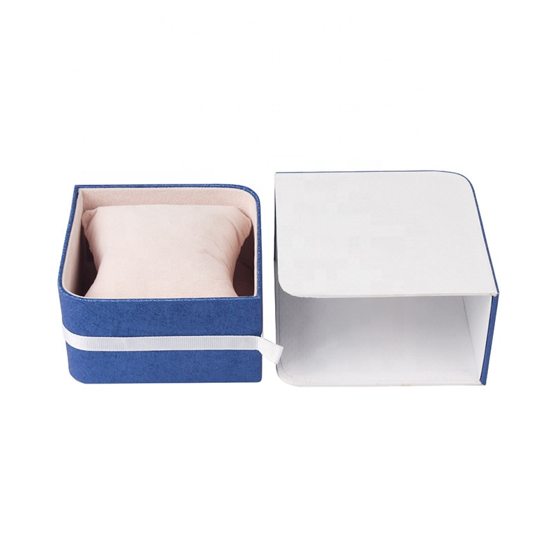 Custom Deluxe Cardboard Gift Boxes Drawer Paper Watch Box with Pillows