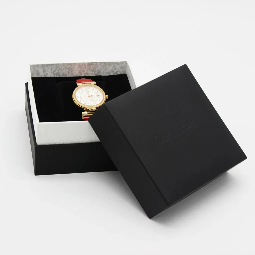 Custom Logo New Luxury Handmade Wooden Gift Packaging Watch Box