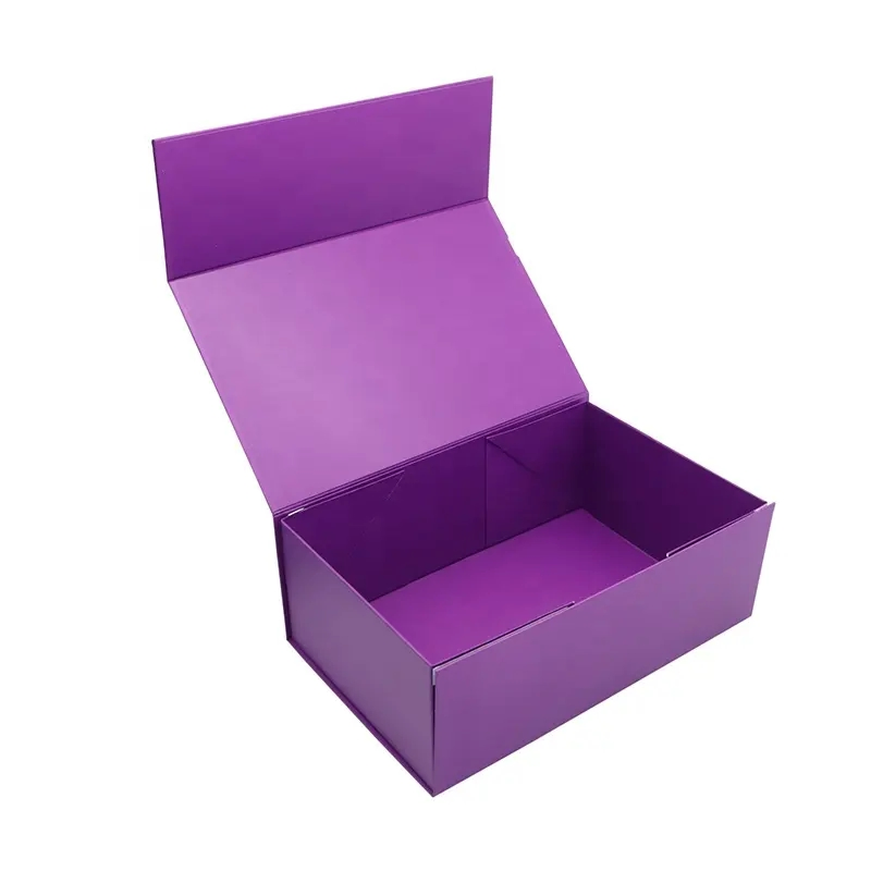 Customizable Collapsible Rigid Cardboard Gift Boxes for Clothing