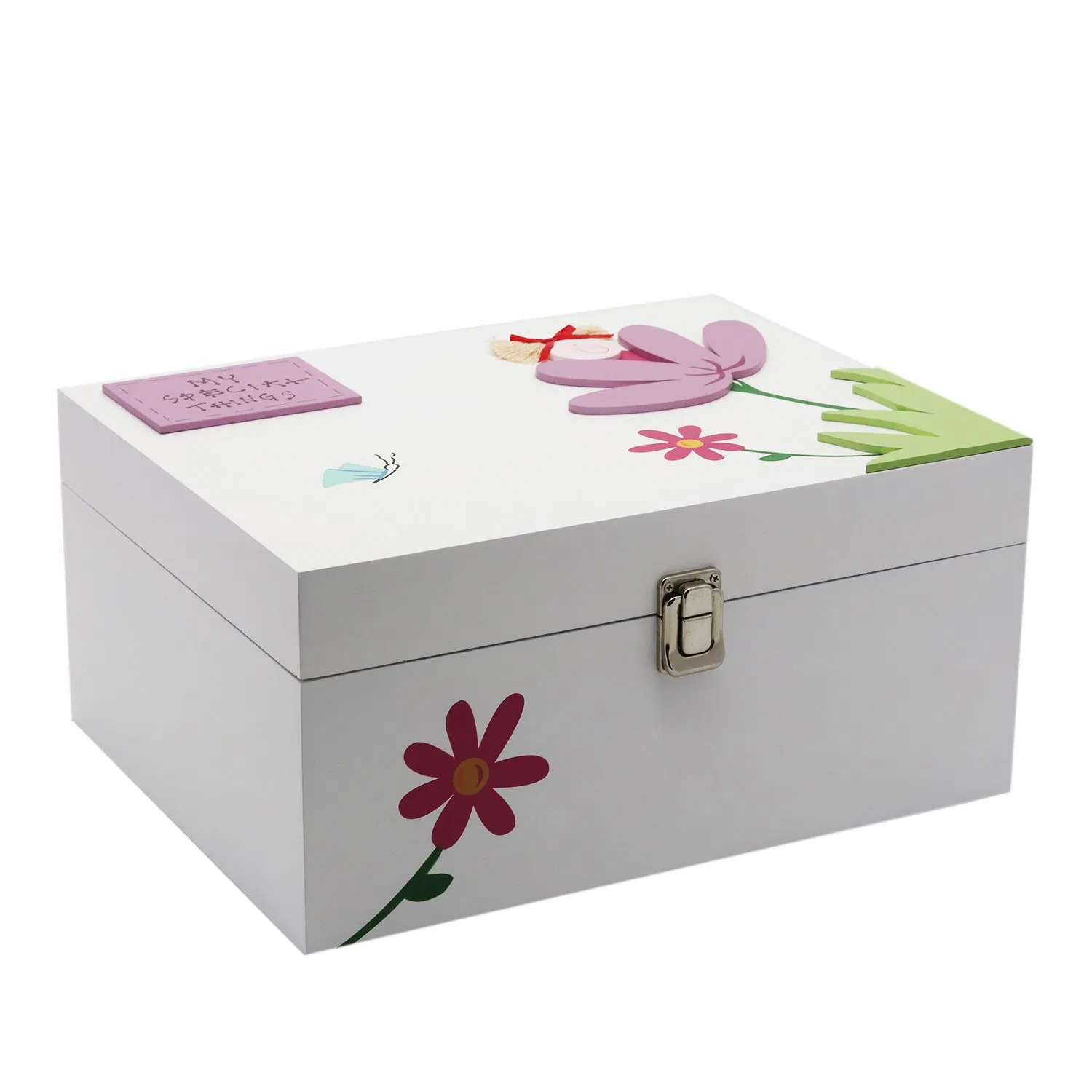 Custom Printing Design Wooden Packaging Children Toy Storage Gift Box