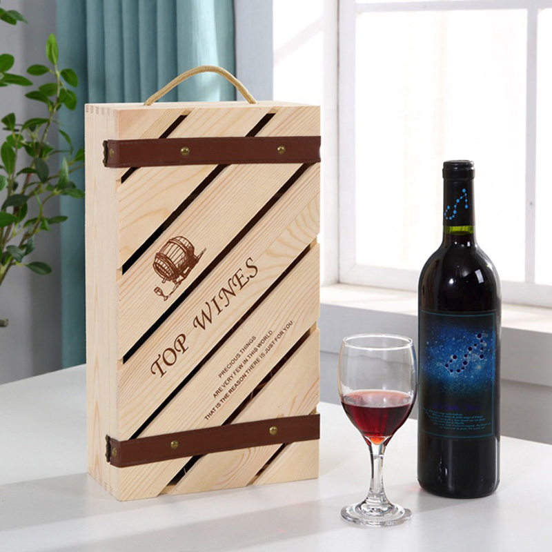 Custom Humidity Control Moisture Proof Wooden and Bamboo Wine Box