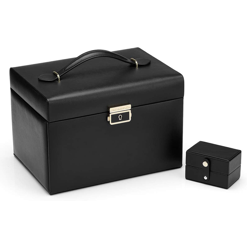 Stylish Leather Jewelry Travel Box for Women’S Accessories