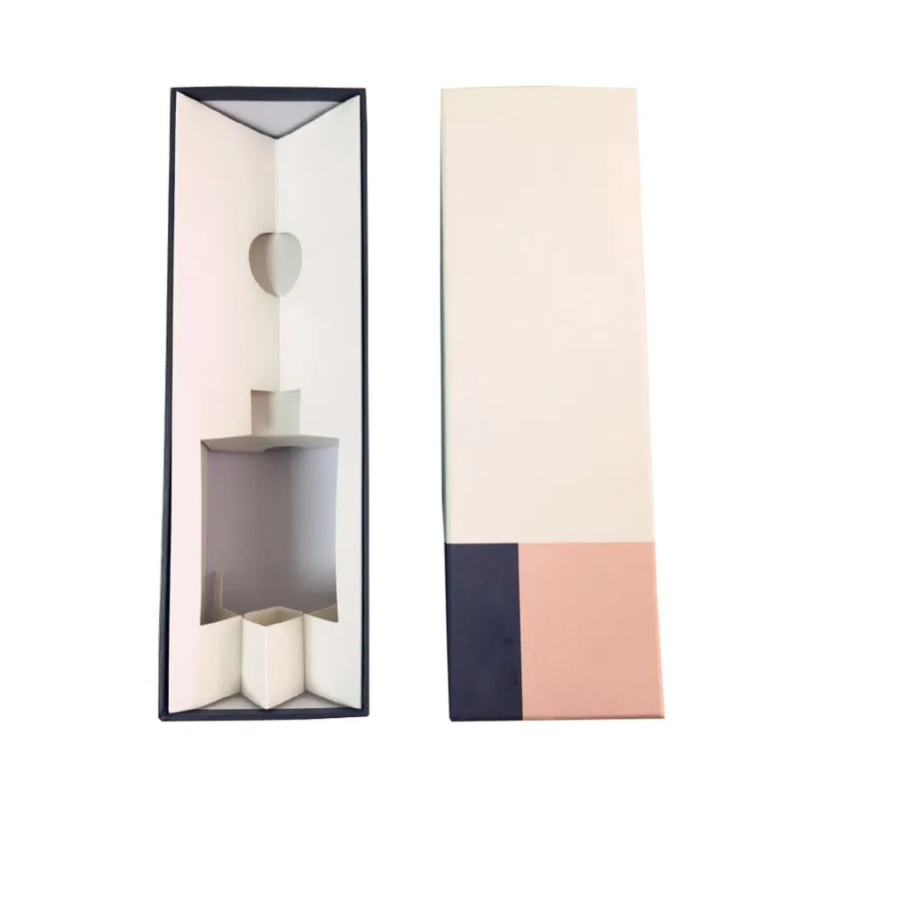 Custom Printed Logo High End Paper Cosmetic Box Gift Packaging Perfume Box