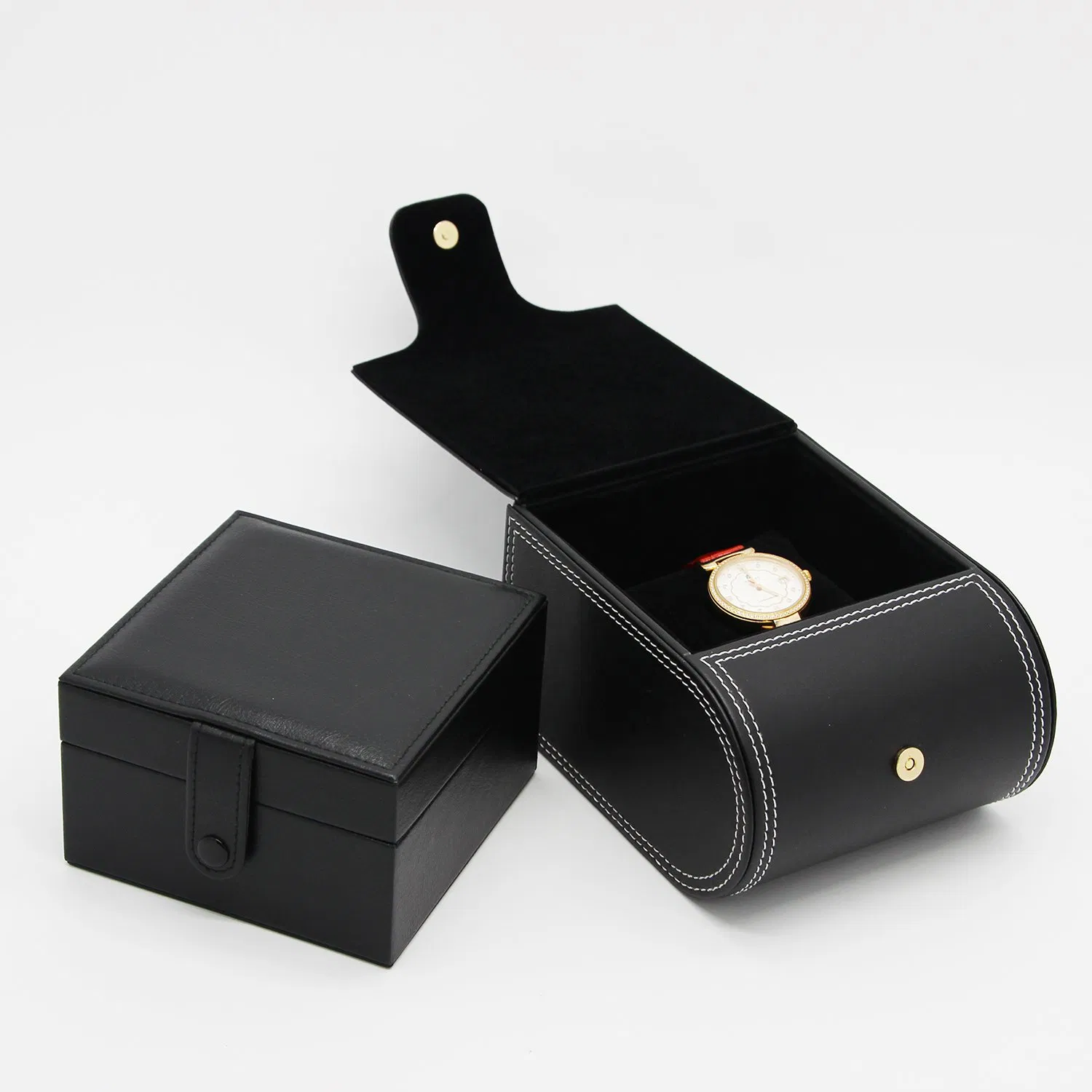 Custom Logo New Luxury Handmade Wooden Gift Packaging Watch Box