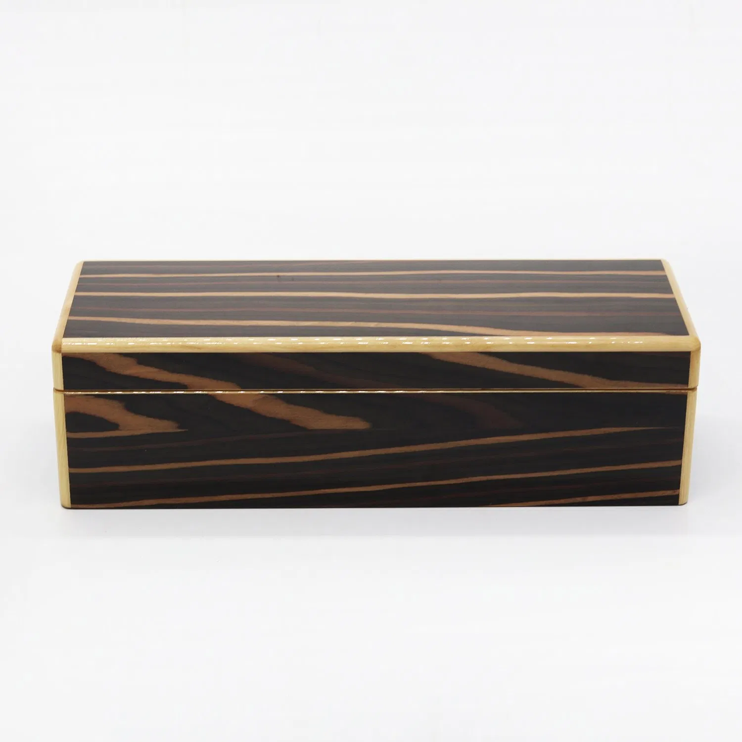Custom Wooden 5 Slot Rectangle Watch Gift Packaging Box