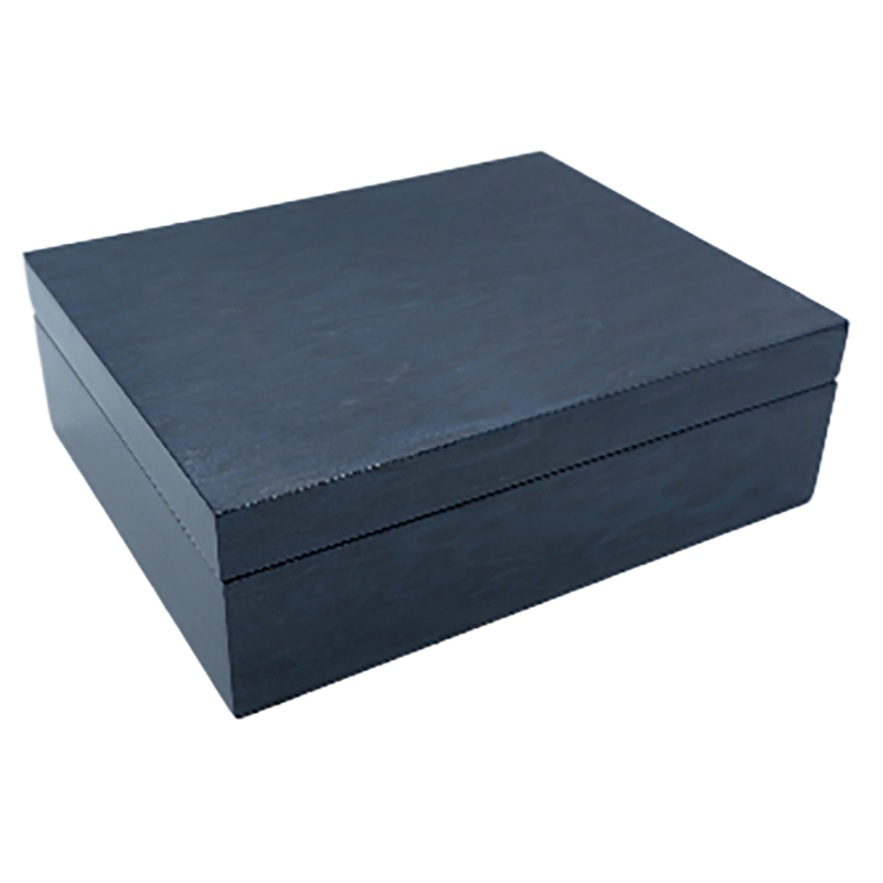 Elegant Custom Handmade Wooden Jewelry Box with Mirror Flip Cover
