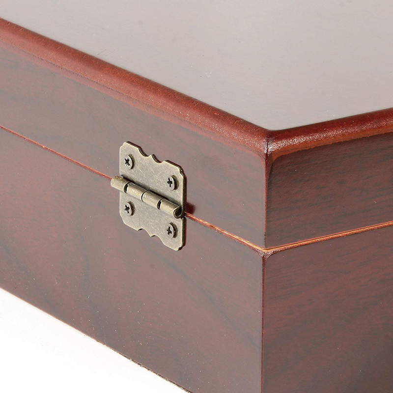 10 Mahogany Travel Cigar Box for 10 Cigars