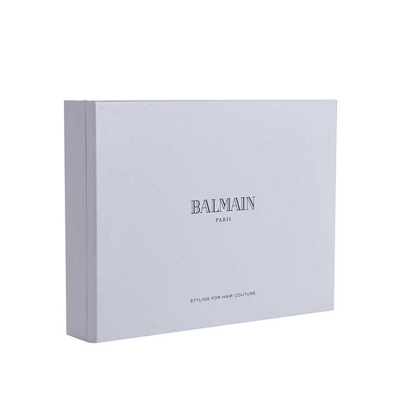 Custom Luxury Paper White Color Storage Box Perfume Packaging Gift Box