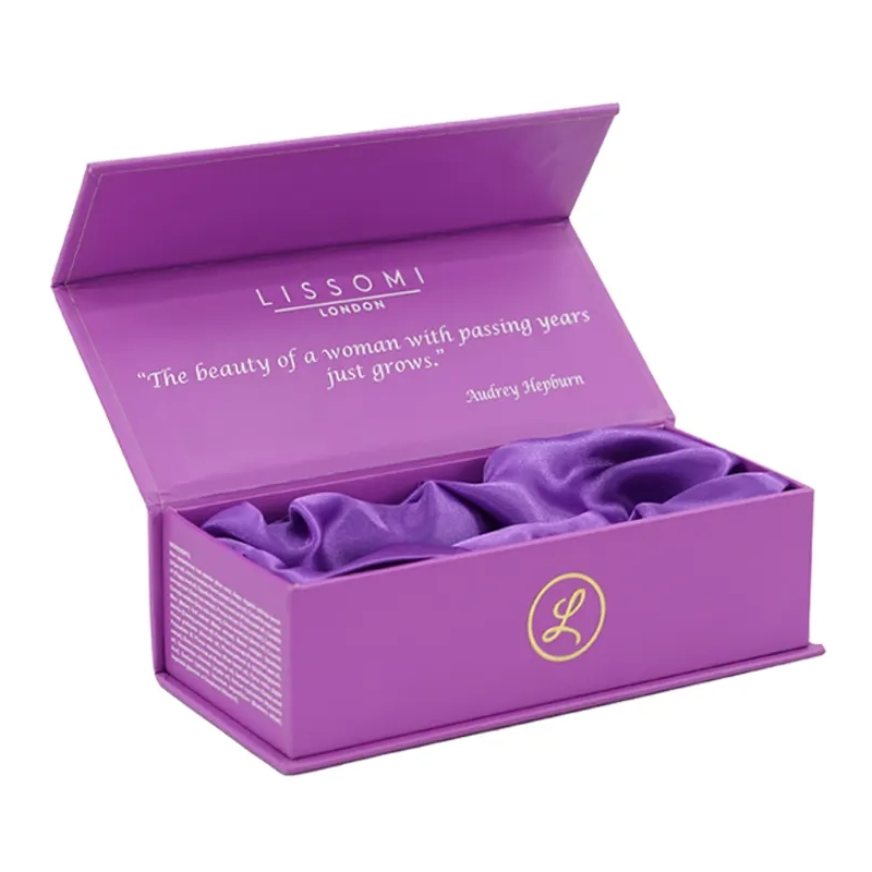 Custom Classic Paper Gift Box Packaging Magnetic Cosmetic Skincare Perfume Box