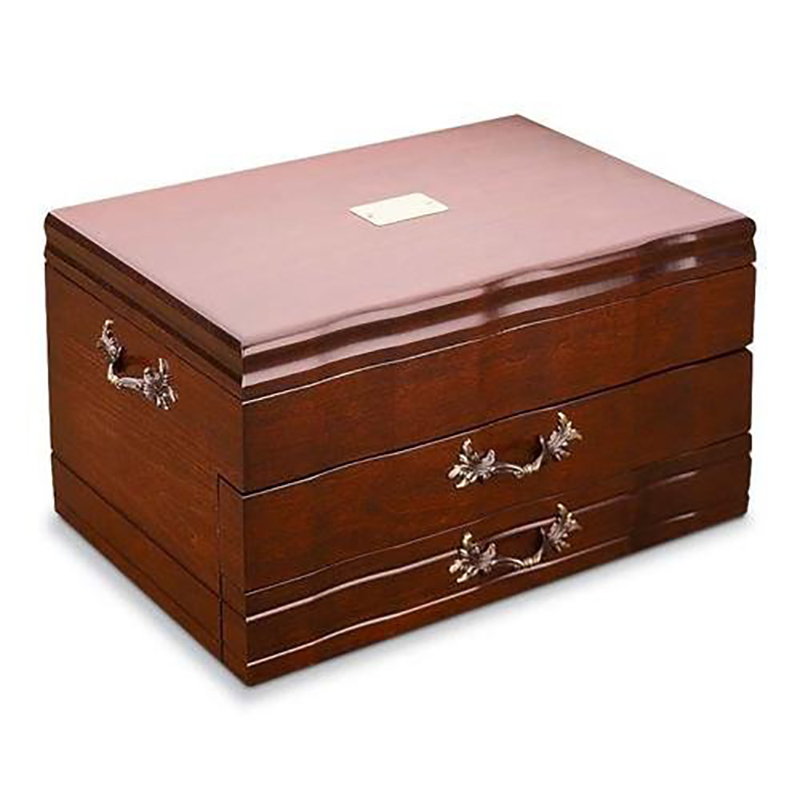 Custom Fashion High End Cutlery Set Storage Wooden Packing Box for Gift