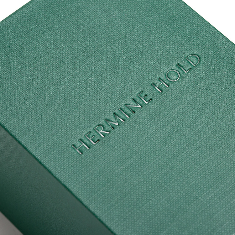 Elegant Customized Green Gift Drawer Box for Luxury Packaging