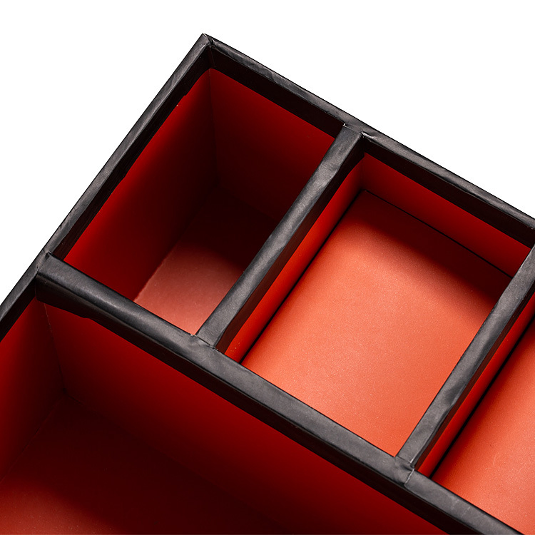 Elegant Wine Box with Internal Drawer for Gift Packaging