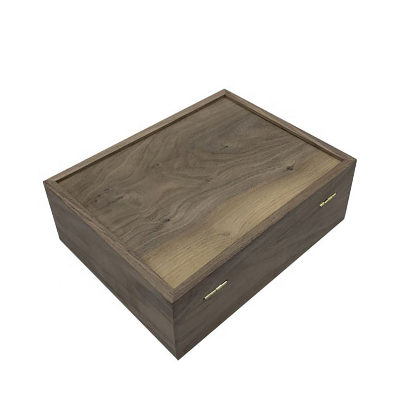 Design Hot Black Walnut Tea Bag Box for Gift Giving