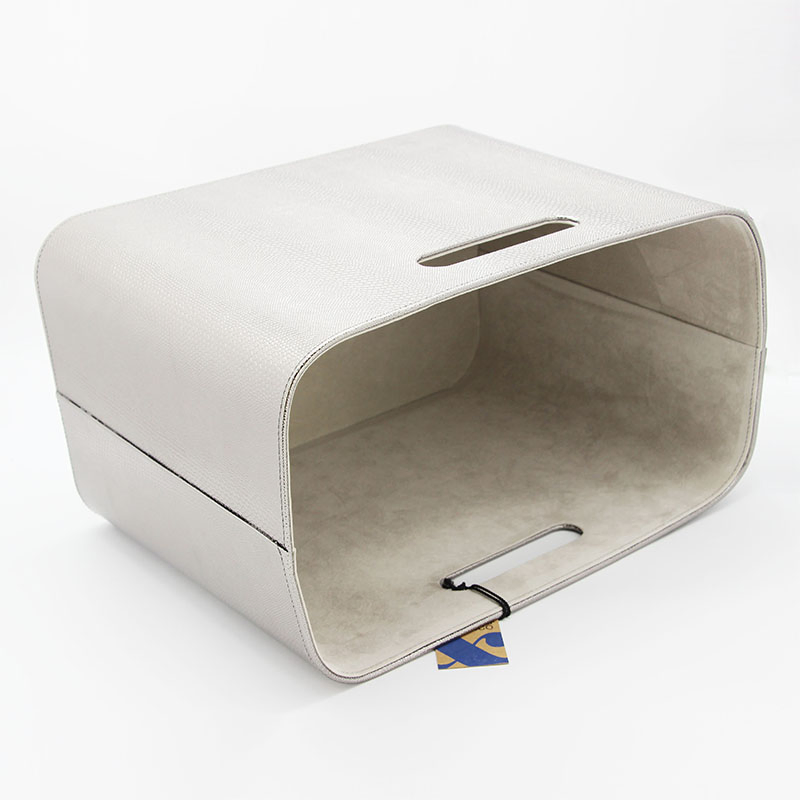 High End Fashion Color Changing Leather Packaging Rectangular Gift Storage Box