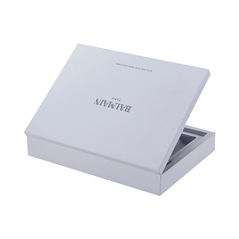 Custom Luxury Paper White Color Storage Box Perfume Packaging Gift Box