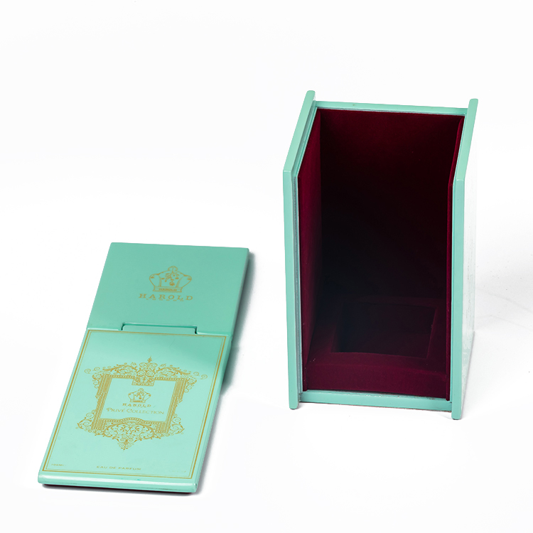 Elegant Custom Wooden Cosmetic Box for Perfume Gifts
