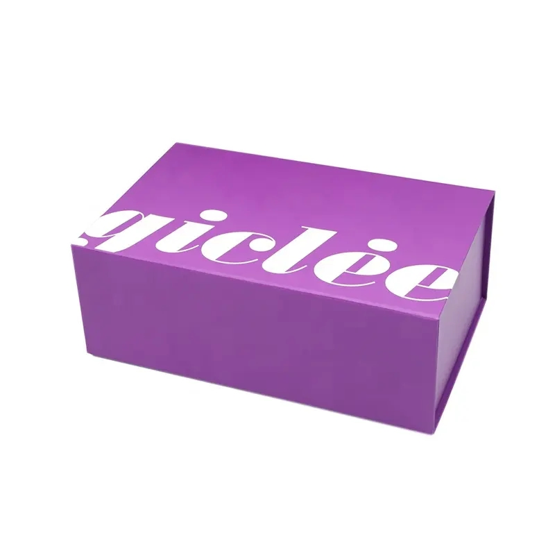 Customizable Collapsible Rigid Cardboard Gift Boxes for Clothing