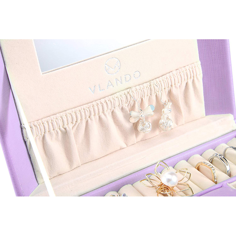 Custom Designed Princess Style Gift Jewelry Box for Leather Packaging