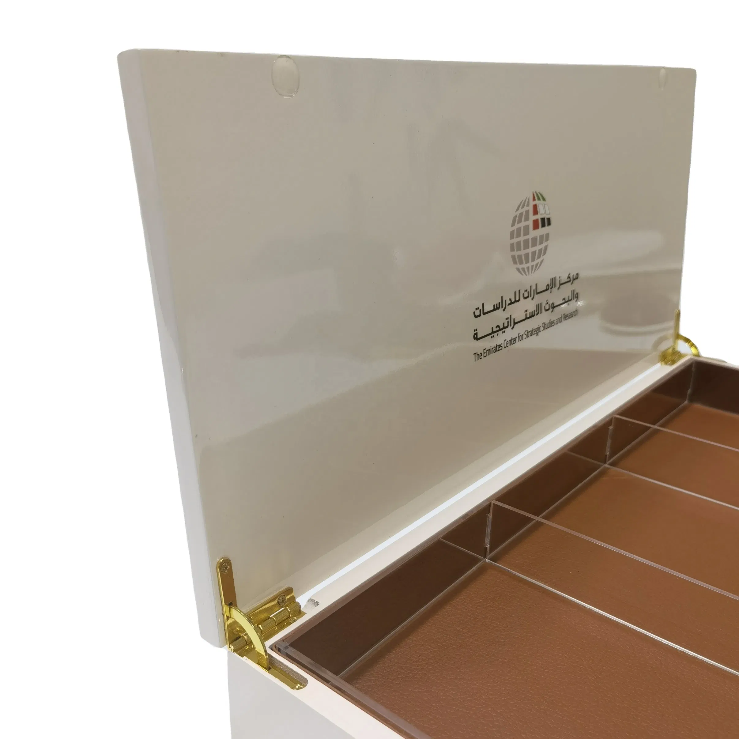 OEM Handmade New Design Rectangle Wooden Chocolate Box with Acrylic Dividers