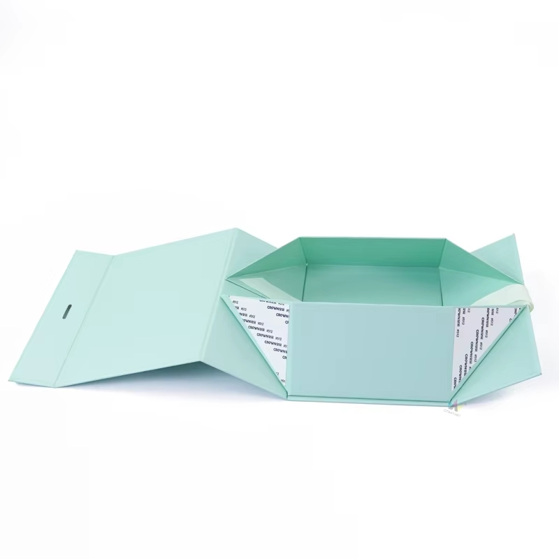 Eco-Friendly Luxury Foldable Packaging Box for Clothing and Shoes