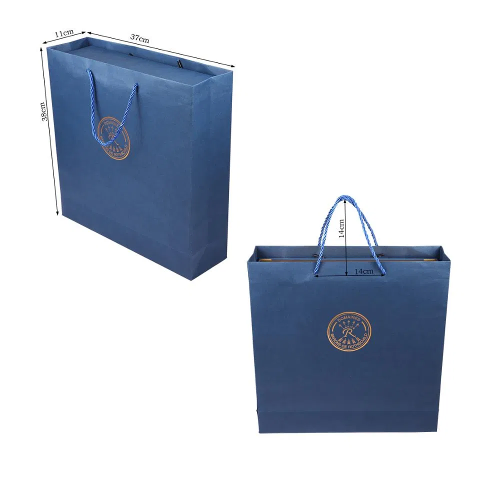 Custom New Design Paper Double Bottle Wine Gift Box Wine Accessories Packaging Box