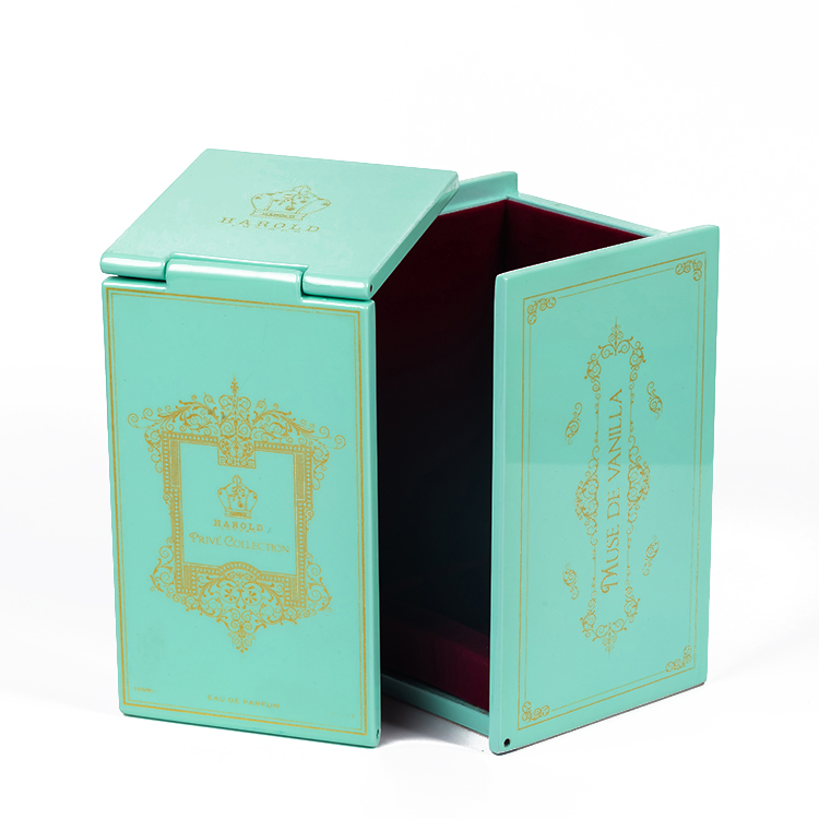 Elegant Custom Wooden Cosmetic Box for Perfume Gifts