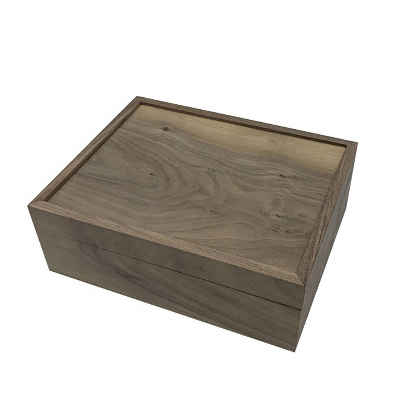 Design Hot Black Walnut Tea Bag Box for Gift Giving