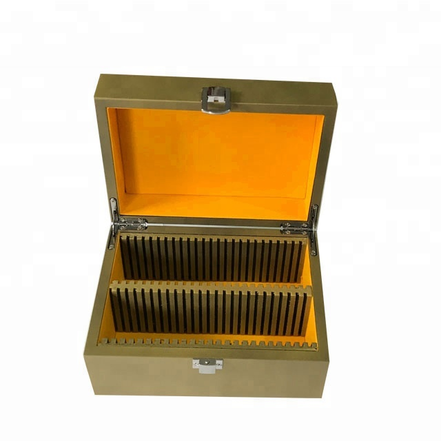 Custom Fashion Silver Lacquered Wooden Coin Gift Box