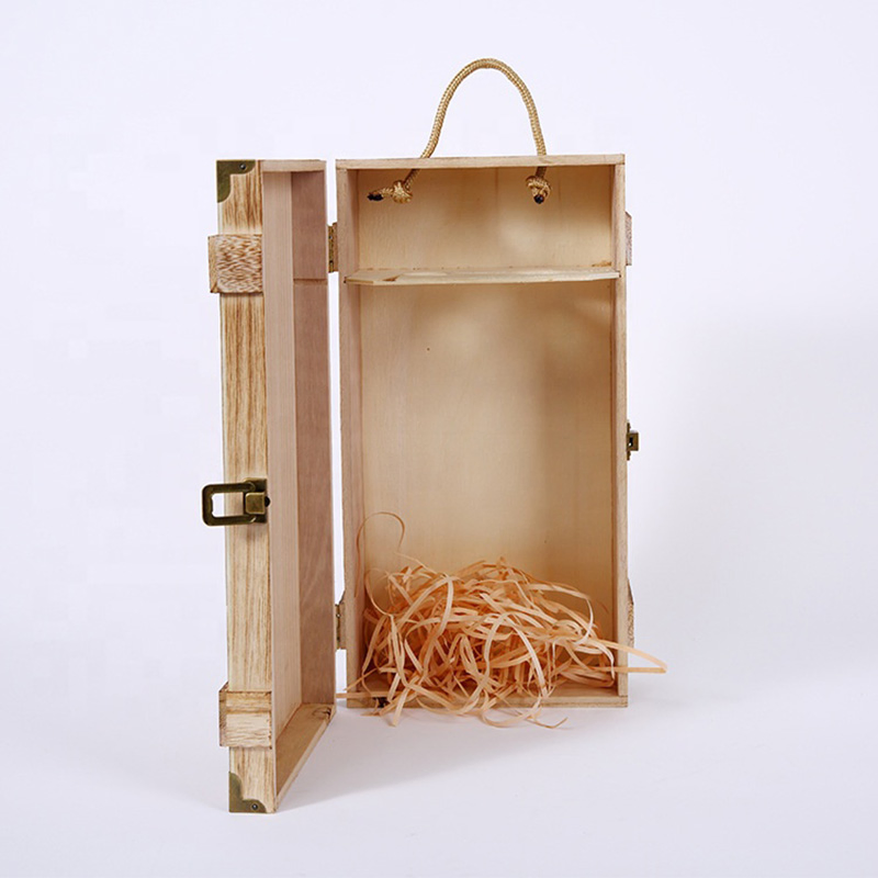 Custom Humidity Control Moisture Proof Wooden and Bamboo Wine Box