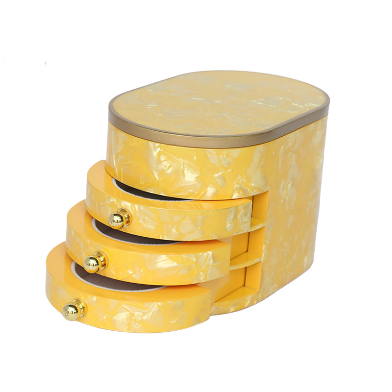 OEM High End Jewelry Packaging Box with Drawers for Lady
