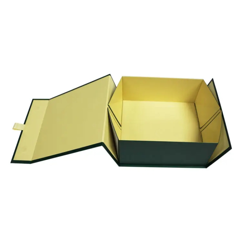 Custom Logo Magnetic Closure Gift Packaging Paper Box