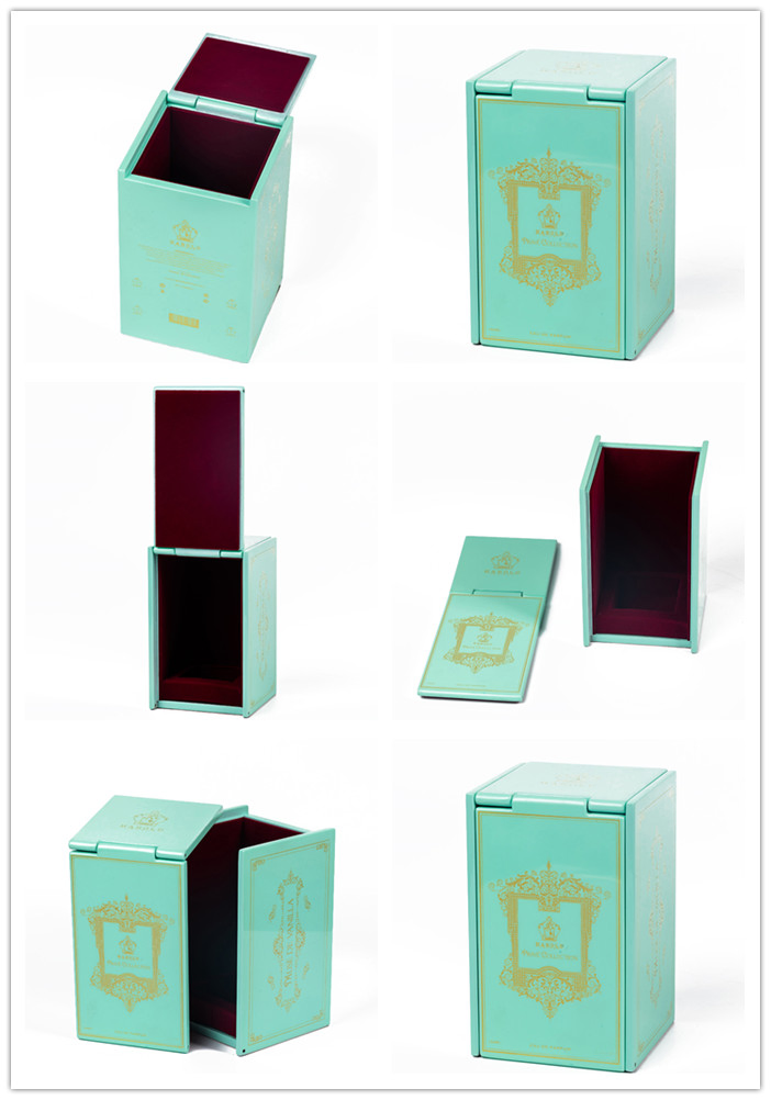 Elegant Custom Wooden Cosmetic Box for Perfume Gifts