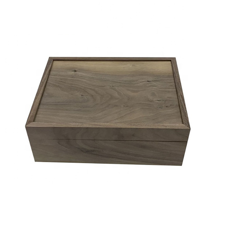 Design Hot Black Walnut Tea Bag Box for Gift Giving