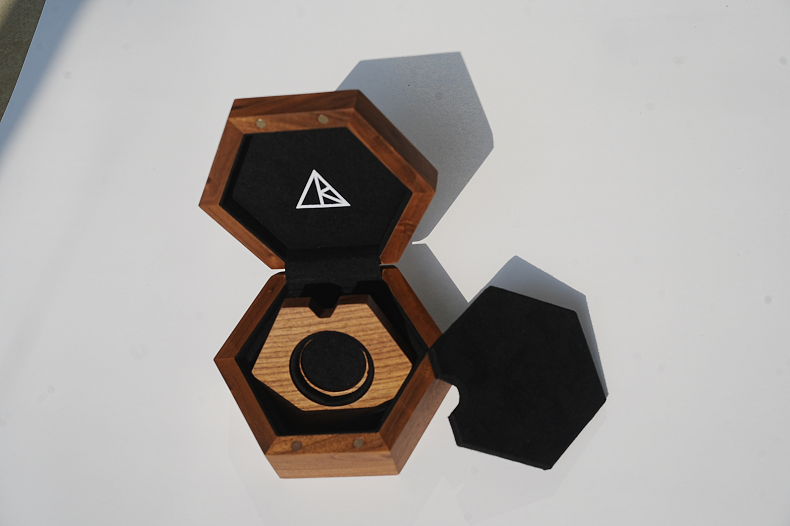 Solid Wood Hexagonal Box