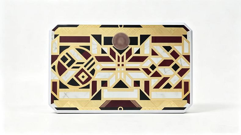 Custom made octagonal cigar box