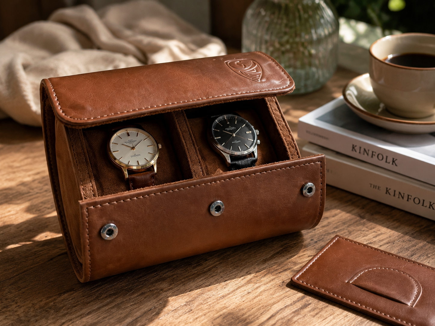 Why a Small Leather Watch Case Is a Must-Have Accessory for Elegant Men？